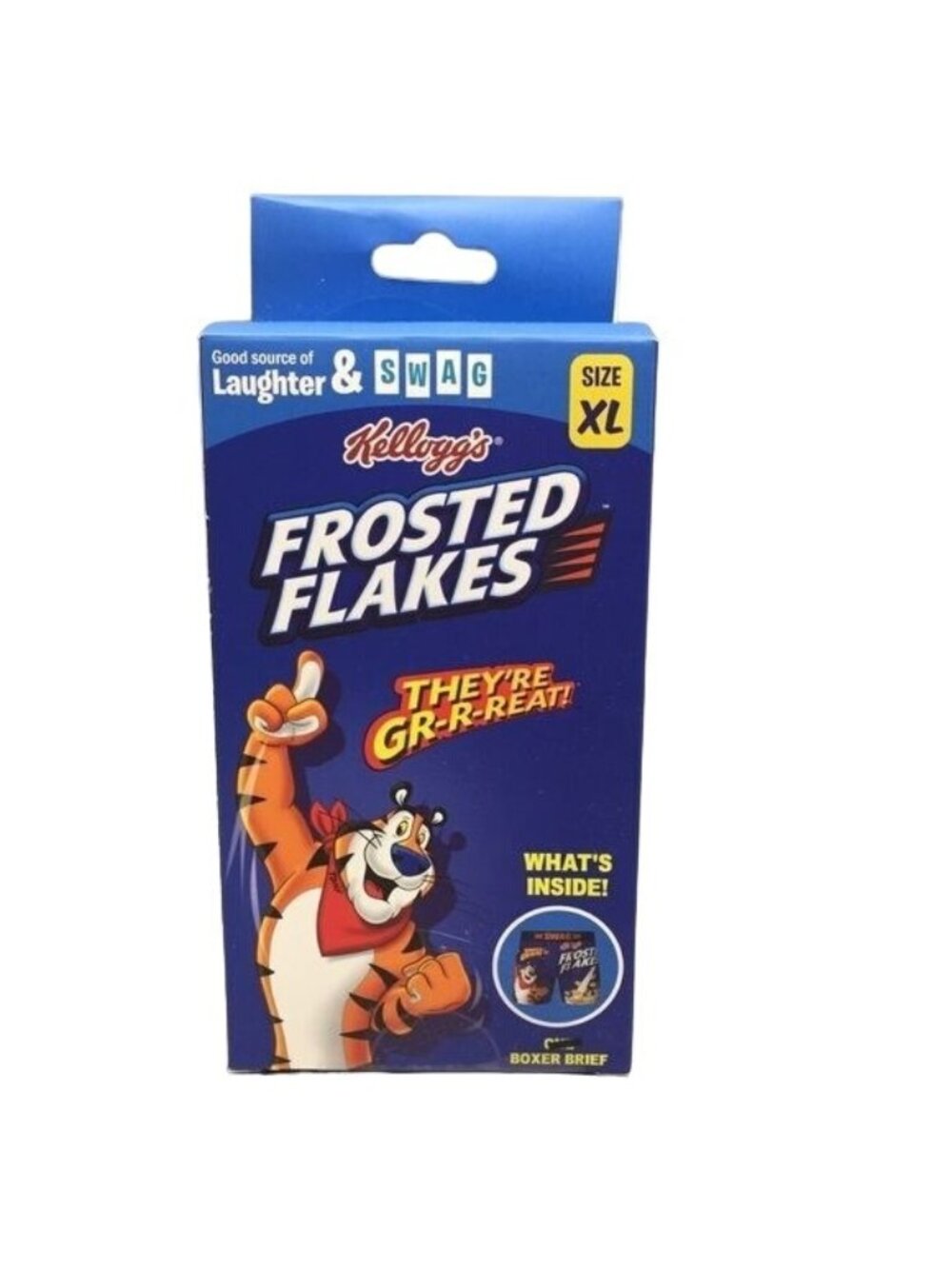 Kellogg’s Frosted Flakes Men’s Boxer Briefs XL Waist: 40-42